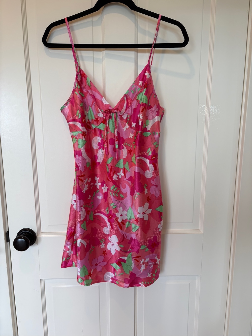 Kathryn Pink Floral Slip Dress